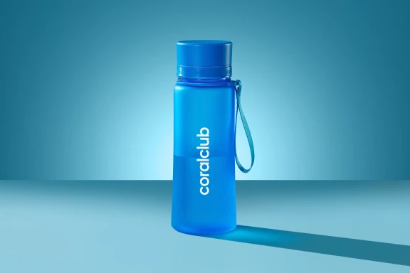Пластмасова бутилка coralclub