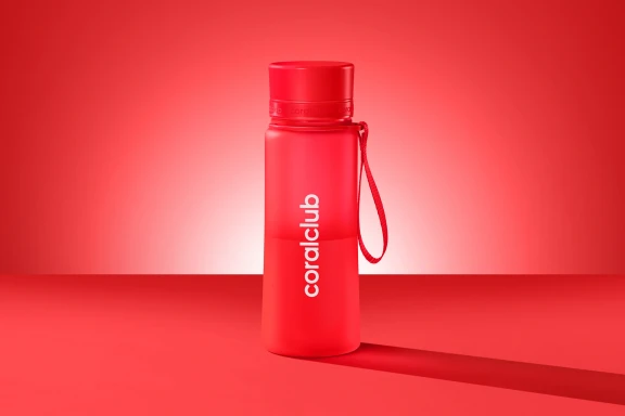 Пластмасова бутилка coralclub