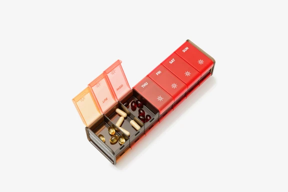 GoBox double-sided c калъф, червен